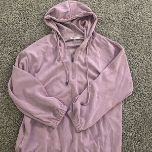 Cable & Gauge Athletic Hoodie Size L. Mauve Colored